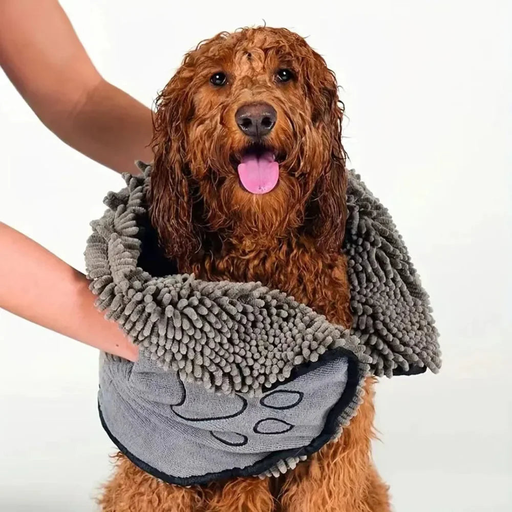 Absorberende huisdierhanddoek