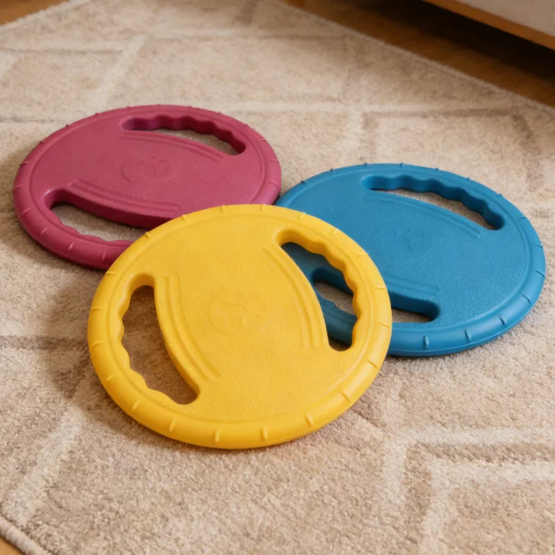 EVA Hondenfrisbee 20 cm | Zacht voor de Bek & Kauwbestendig, voor Apporteren en Training
